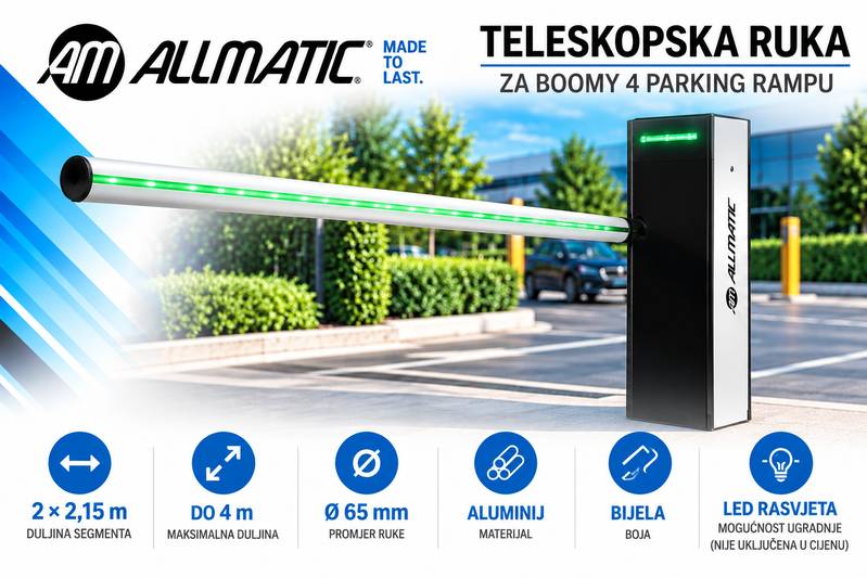 ALLMATIC hand Ø65 mm for BOOMY 4 – 2 × 2.15 m
