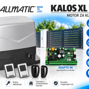 ALLMATIC KALOS XL 1200 – motor za klizna vrata do 1200 kg