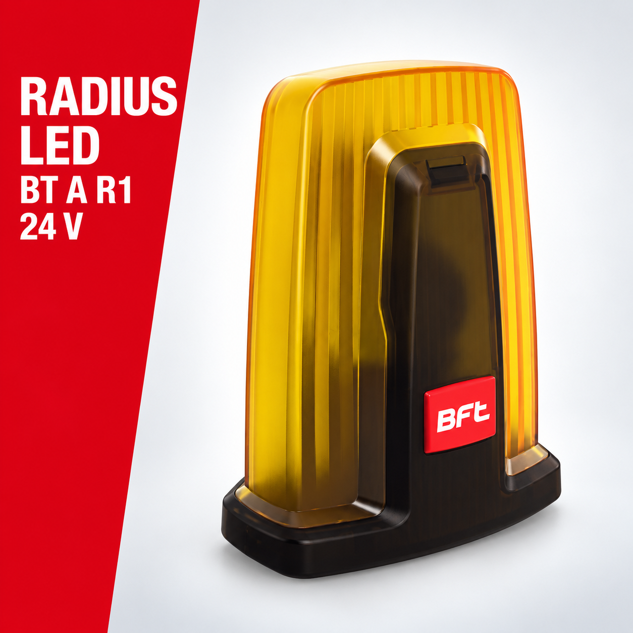 BFT RADIUS LED BT A R1 – LED signalna lampa 24 V s antenom